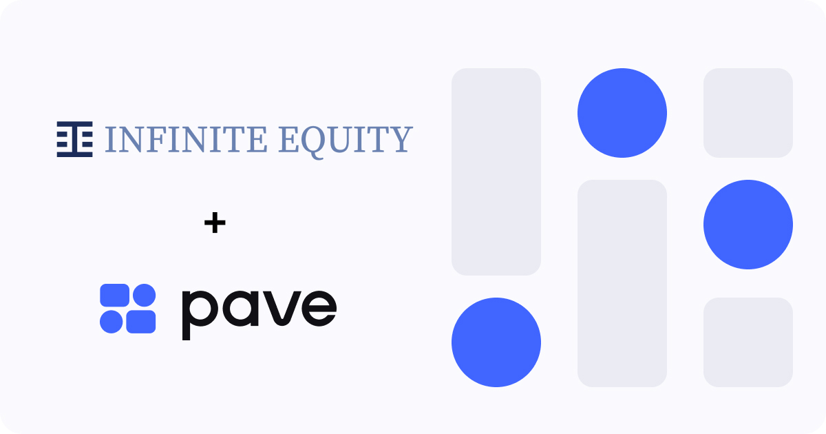 Pave + Infinite Equity Partnering to Drive Clarity Around Equity